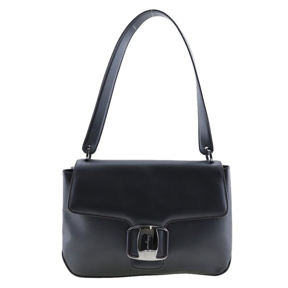 Salvatore Ferragamo Handbags - Salvatore Ferragamo one belt Shoulder Bag 21.7643 Vala black Calfskin Women